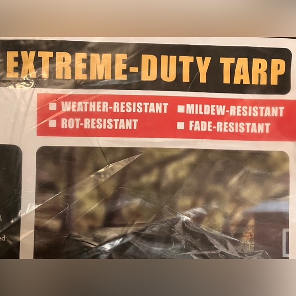 NEW 6’ x 8’ Tarp - Picture 4 of 5